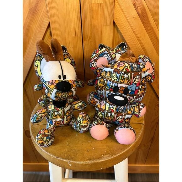 Garfield & Friends Plush LOT 7" collectible toy factory character lot of 4 (8007